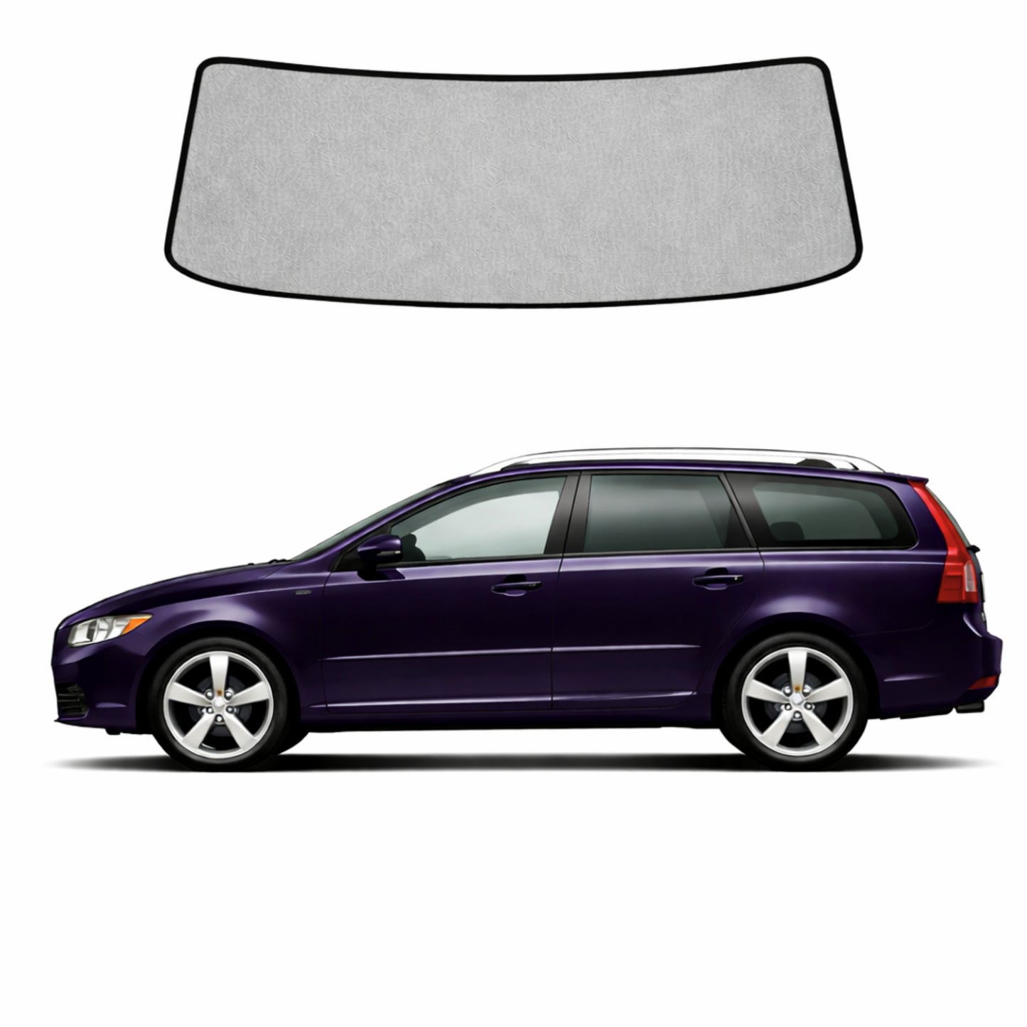 Volvo V50/S40 Front Windscreen Sun Shade (2004-2012)