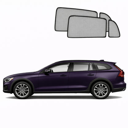 Volvo V60 1st Generation Car Rear Window Shades (2011-2018)*