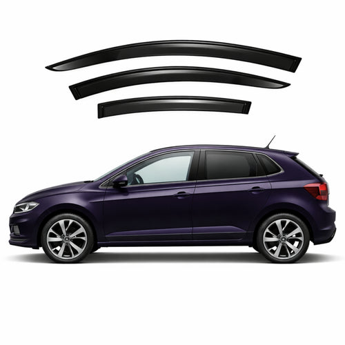 Volkswagen Polo 6th Generation Car Weather Shields (MK6/Typ AW; 2018-Present)