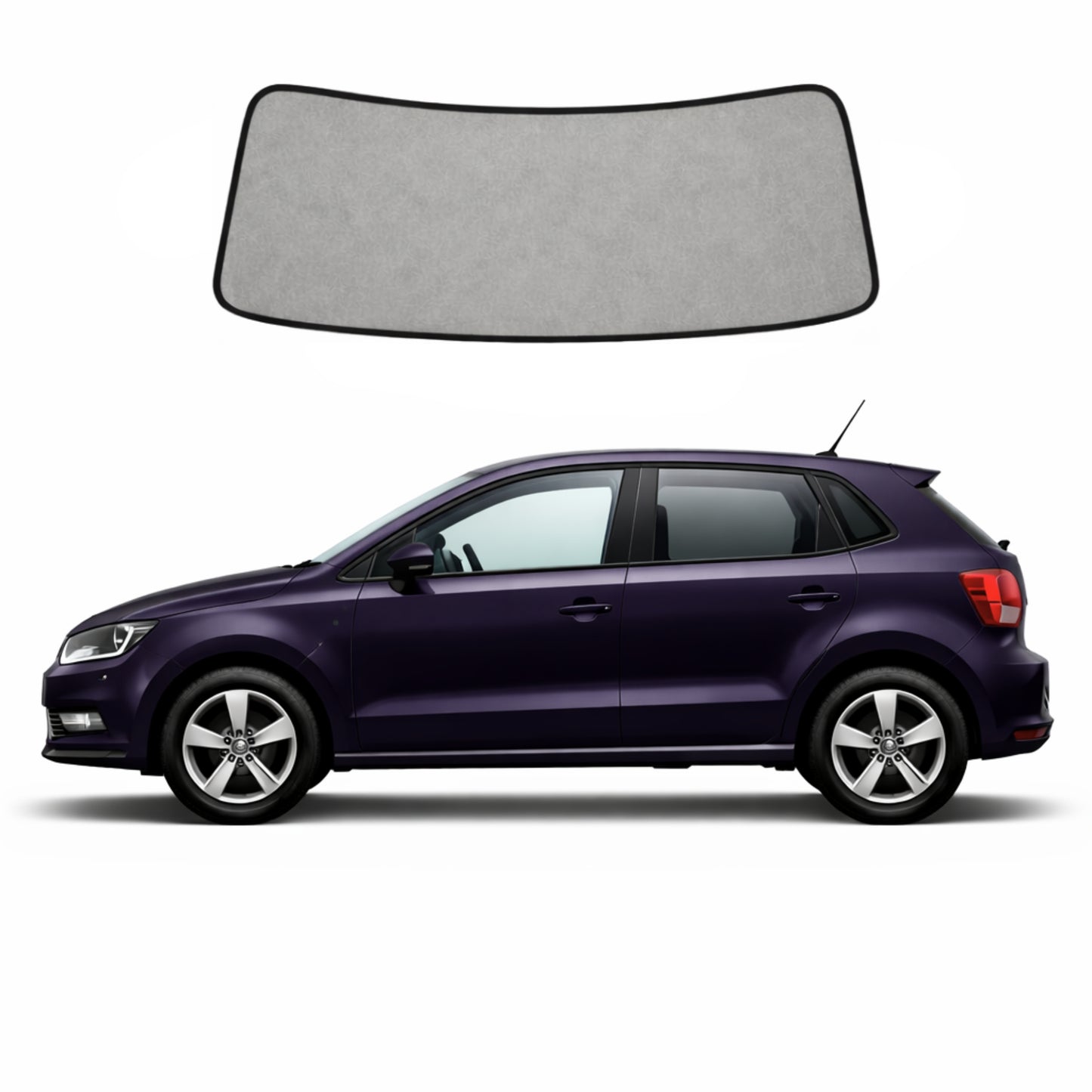 Volkswagen Polo 5th Generation Front Windscreen Sun Shade (MK5; 2009-2018)