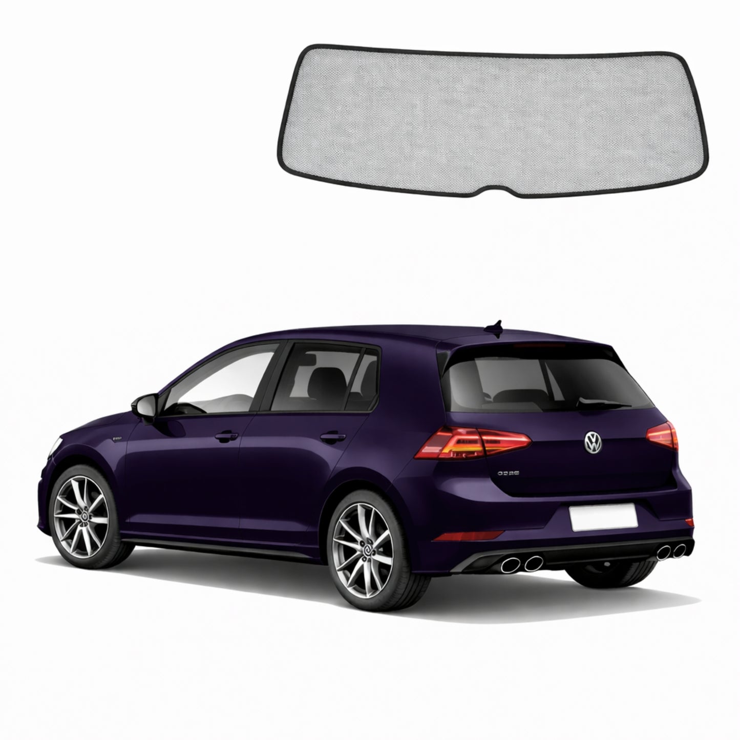 Volkswagen Golf Hatchback 7th Generation Rear Windscreen Shade (MK7/MQB/Typ 5G; 2012-2020)