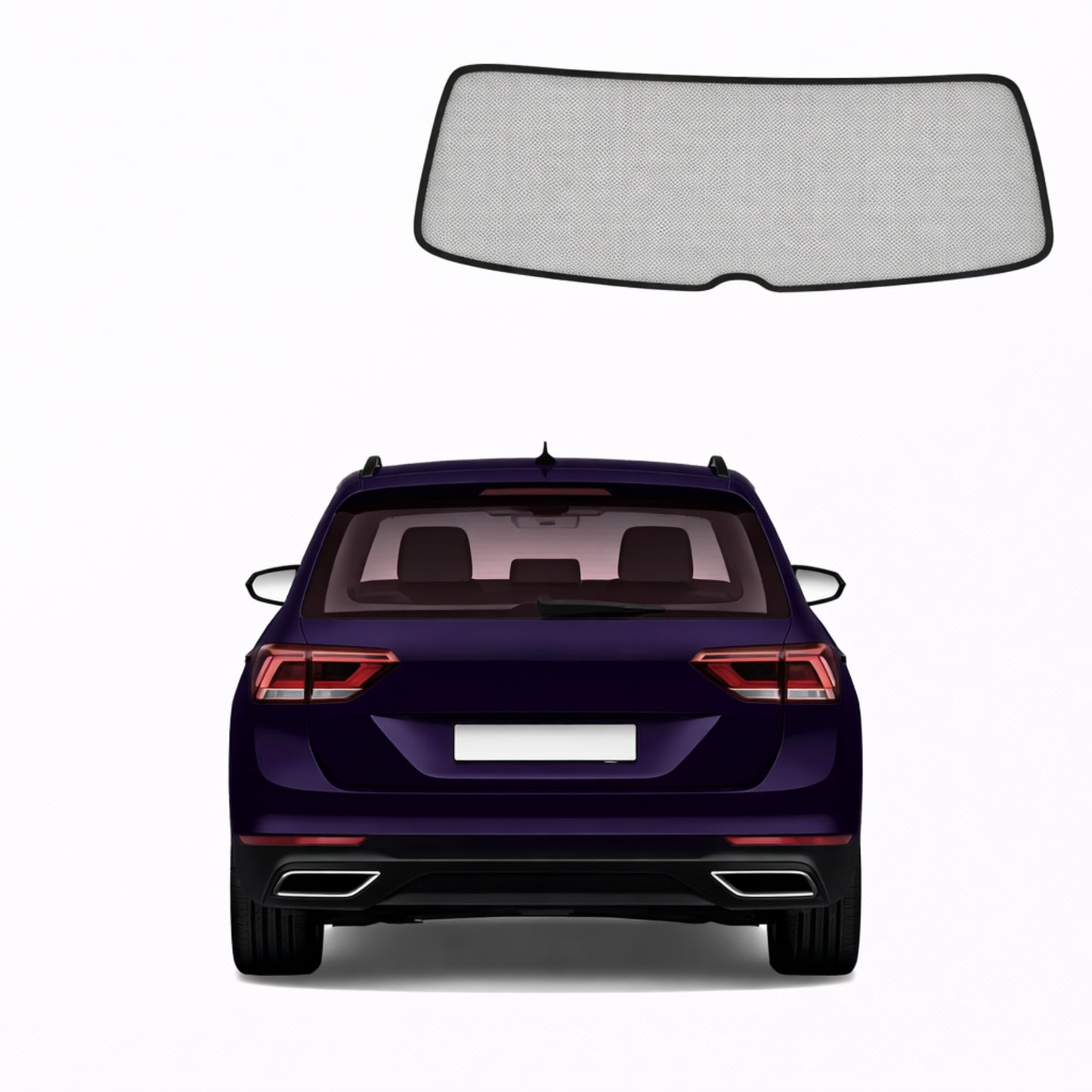 Volkswagen Tiguan 2nd Generation Rear Windscreen Shade (AD/BW; 2016-2024)