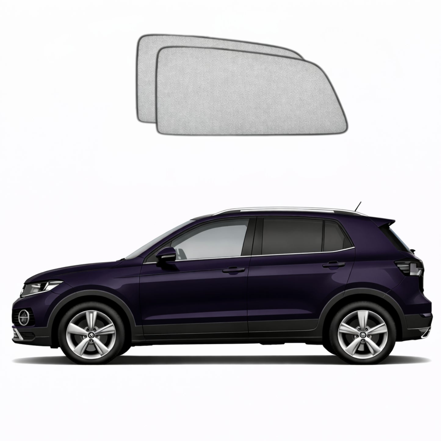 Volkswagen T-Cross Car Rear Window Shades (2018-Present)
