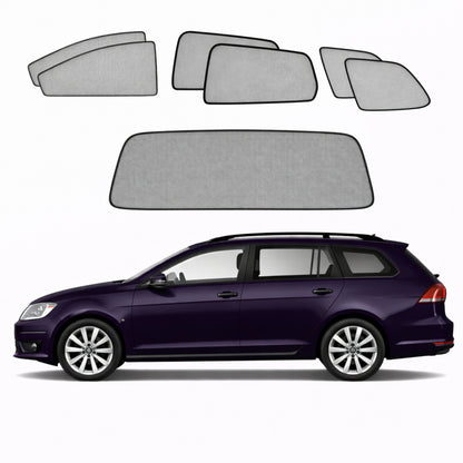 Volkswagen Golf Wagon 5th/6th Generation Car Window Shades (MK5/MK6/Typ 1K/5K; 2003-2013)