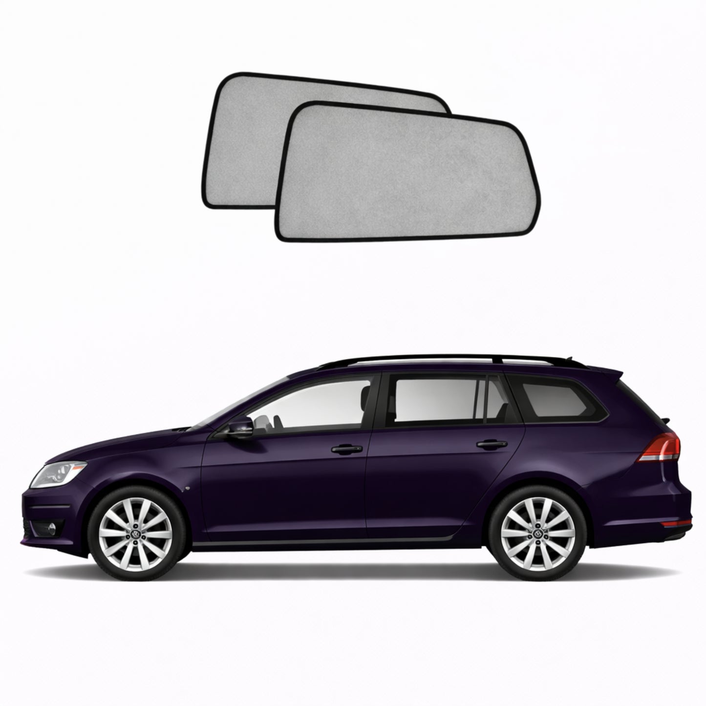 Volkswagen Golf Wagon 5th/6th Generation Car Rear Window Shades (MK5/MK6/Typ 1K/5K; 2003-2013)