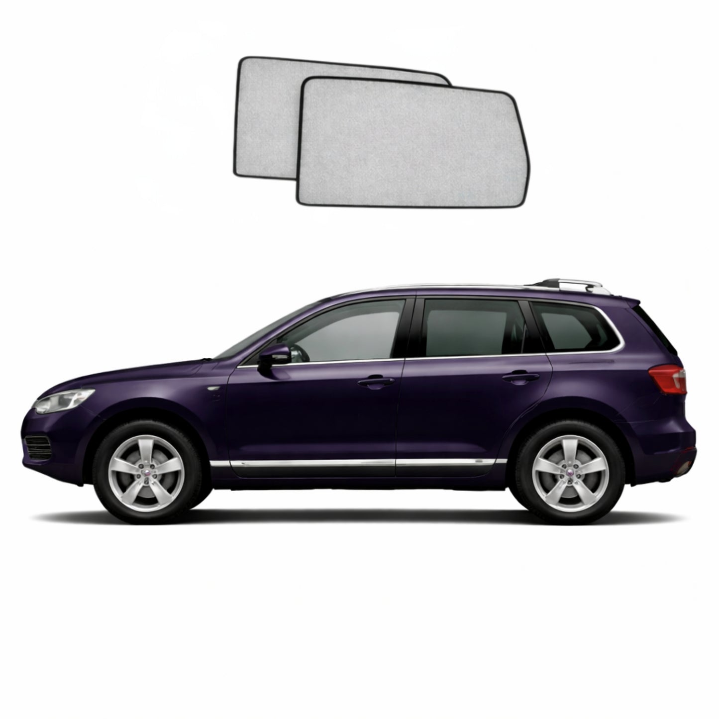 Volkswagen Touareg 1st Generation Car Rear Window Shades (7L; 2002-2010)*