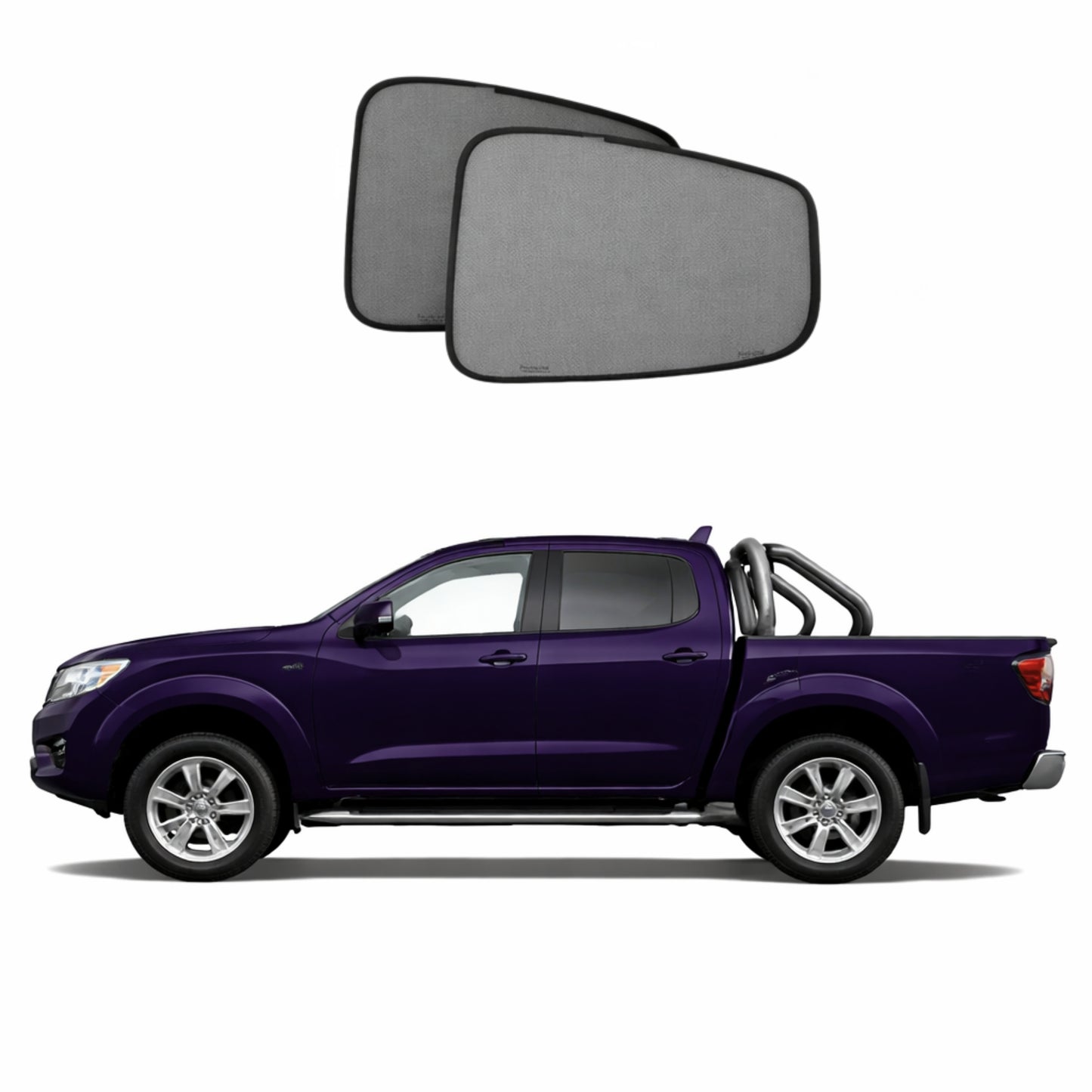 Nissan Navara 2nd Generation Car Rear Window Shades (D40; 2004-2021)*