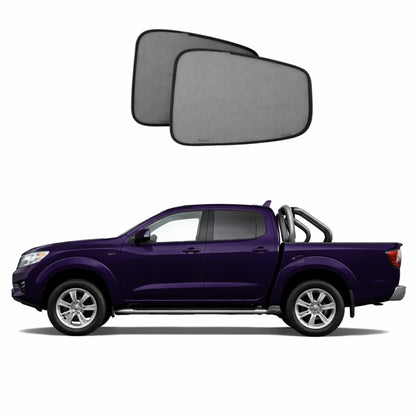 Nissan Navara 2nd Generation Car Rear Window Shades (D40; 2004-2021)*