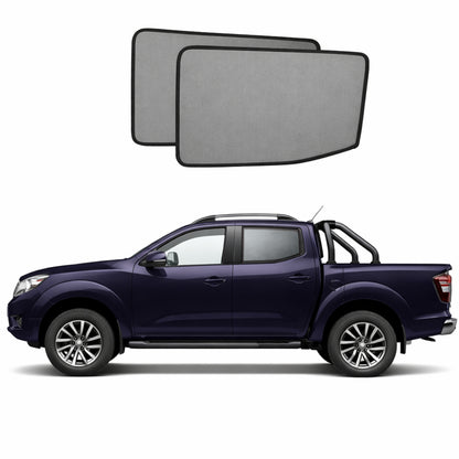 Nissan Navara/NP300 3rd Generation | Mercedes-Benz X-Class | Renault Alaskan Car Rear Window Shades (D23; 2014-Present)*