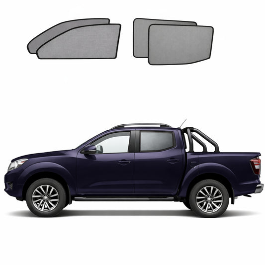 Nissan Navara/NP300 3rd Generation | Mercedes-Benz X-Class | Renault Alaskan Car Window Shades (D23; 2014-Present)