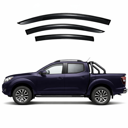 Nissan Navara/NP300 3rd Generation | Mercedes-Benz X-Class | Renault Alaskan Car Weather Shields (D23; 2014-Present)