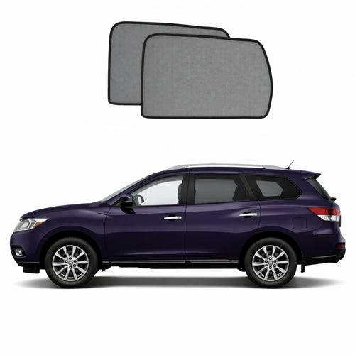 Nissan Pathfinder 4th Generation Car Rear Window Shades (R52; 2013-2021)