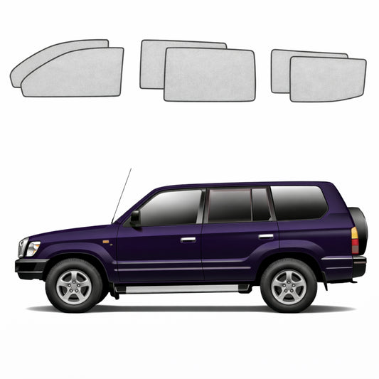 Mitsubishi Pajero 3rd Generation Car Window Shades (V60-/NM/NP; 1999-2007)