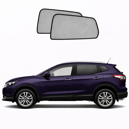 Nissan Qashqai/Rogue Sport 2nd Generation Car Rear Window Shades (J11; 2013-2022)