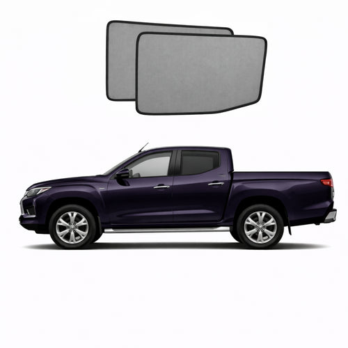 Mitsubishi Triton 6th Generation Car Rear Window Shades (LC/MV; 2023-Present)*