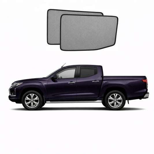 Mitsubishi Triton 6th Generation Car Rear Window Shades (LC/MV; 2023-Present)*