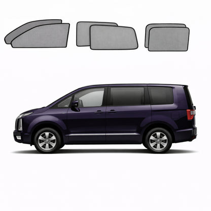 Mitsubishi Delica 5th Generation Car Window Shades (D:5; 2007-Present)