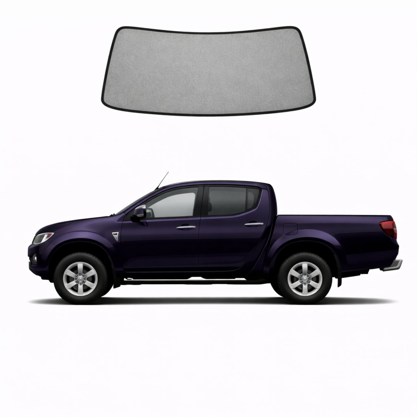 Mitsubishi Triton/L200 4th Generation Front Windscreen Sun Shade (2006-2015)