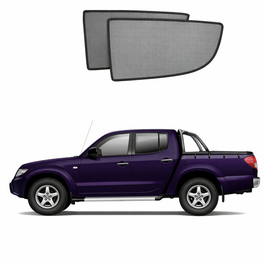 Mitsubishi Triton/L200 4th Generation Car Rear Window Shades (2006-2015)