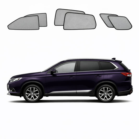 Mitsubishi Outlander 3rd Generation Car Window Shades (2012-2021)