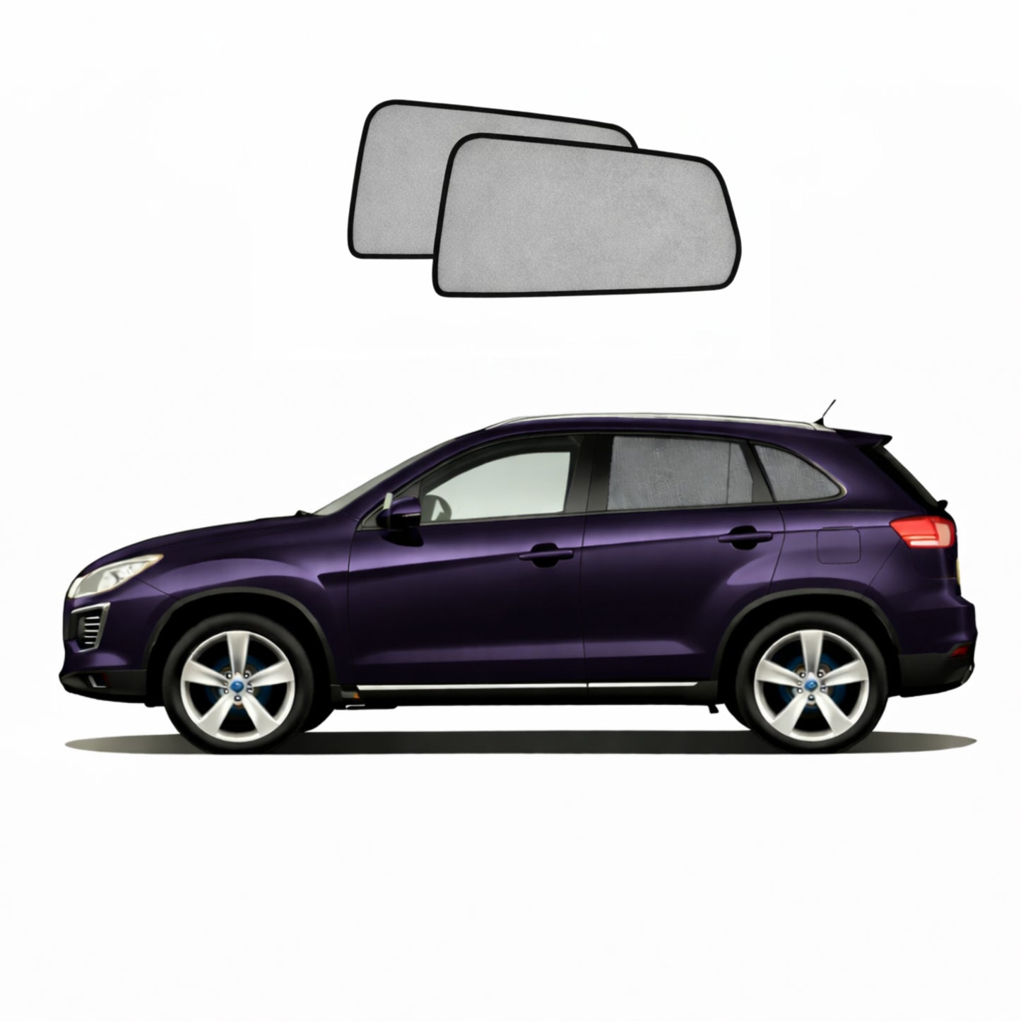 Mitsubishi ASX 1st Generation/Outlander Sport 3rd Generation | Citroen C4 Aircross | Peugeot 4008 Car Rear Window Shades (2010-Present)