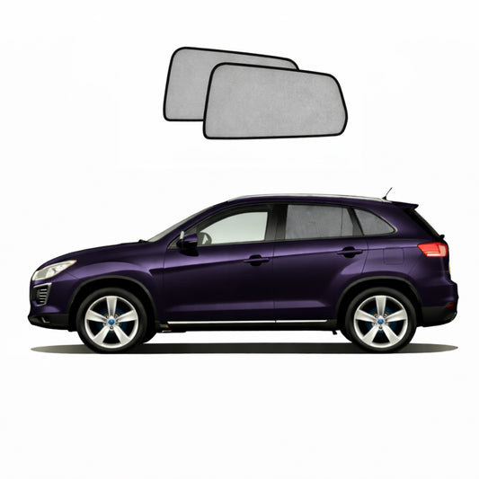Mitsubishi ASX 1st Generation/Outlander Sport 3rd Generation | Citroen C4 Aircross | Peugeot 4008 Car Rear Window Shades (2010-Present)