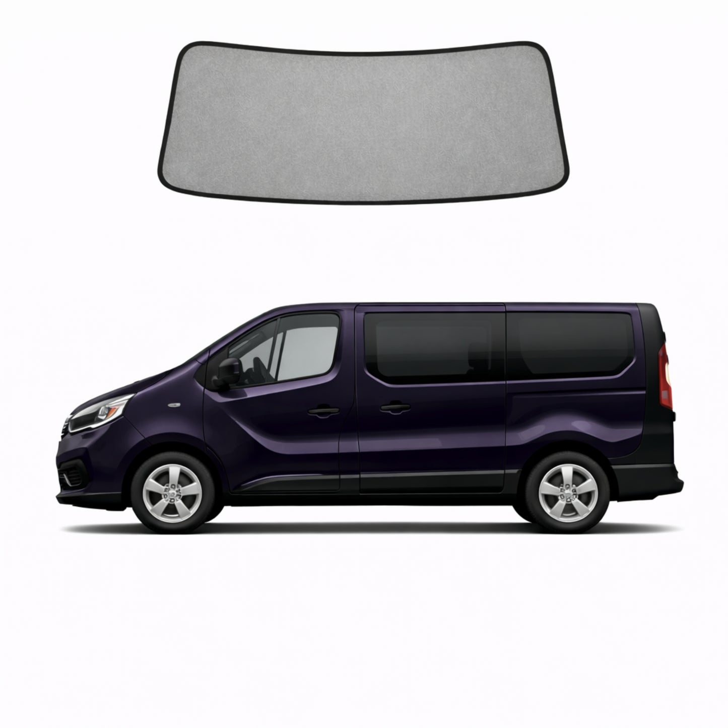 Renault Trafic 3rd Generation (X82; 2014-Present) | Mitsubishi Express Front Windscreen Sun Shade (X82; 2020-2022)