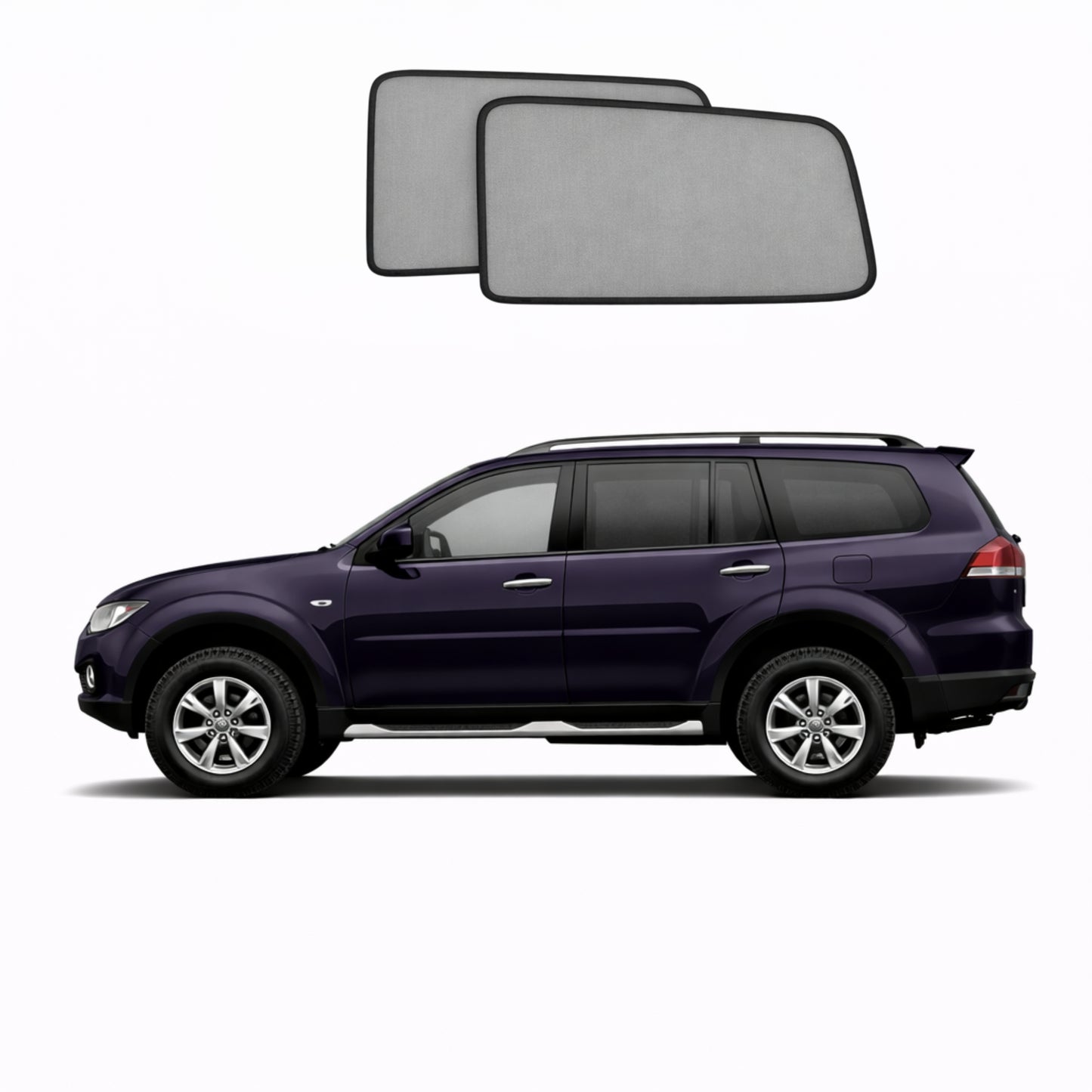 Mitsubishi Challenger/Pajero Sport/Montero Sport/Nativa/Pajero Dakar Car Rear Window Shades (PB/PC Series; 2008-2016)