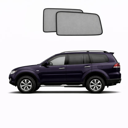 Mitsubishi Challenger/Pajero Sport/Montero Sport/Nativa/Pajero Dakar Car Rear Window Shades (PB/PC Series; 2008-2016)