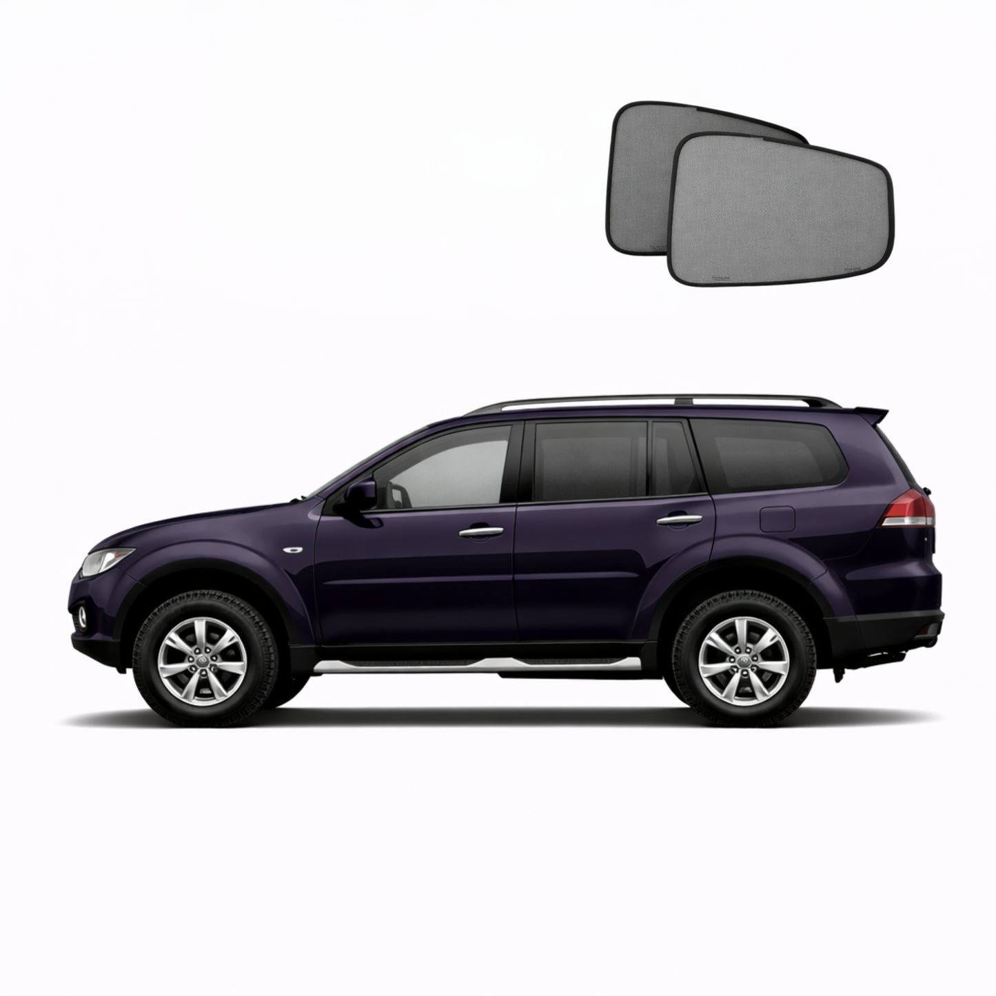 Mitsubishi Challenger/Pajero Sport/Montero Sport/Nativa/Pajero Dakar Port Window Shades (Different Size Port Windows) (PB/PC Series; 2008-2016)