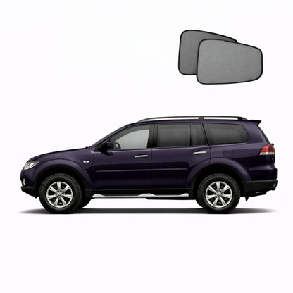 Mitsubishi Challenger/Pajero Sport/Montero Sport/Nativa/Pajero Dakar Port Window Shades (Different Size Port Windows) (PB/PC Series; 2008-2016)