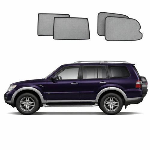 Mitsubishi Pajero/Montero/Shogun 4th Generation Car Window Shades (V80; 2007-2021)