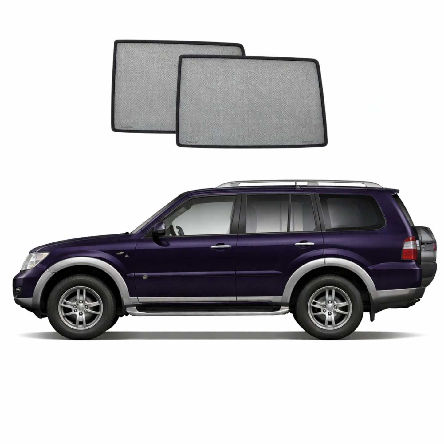 Mitsubishi Pajero/Montero/Shogun 4th Generation Car Rear Window Shades (V80; 2007-2021)
