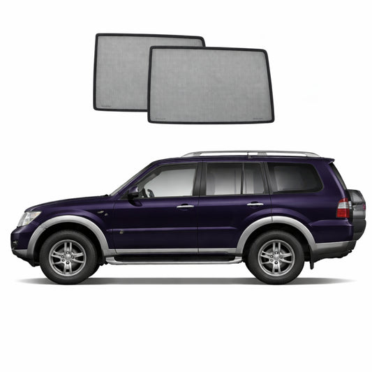 Mitsubishi Pajero/Montero/Shogun 4th Generation Car Rear Window Shades (V80; 2007-2021)