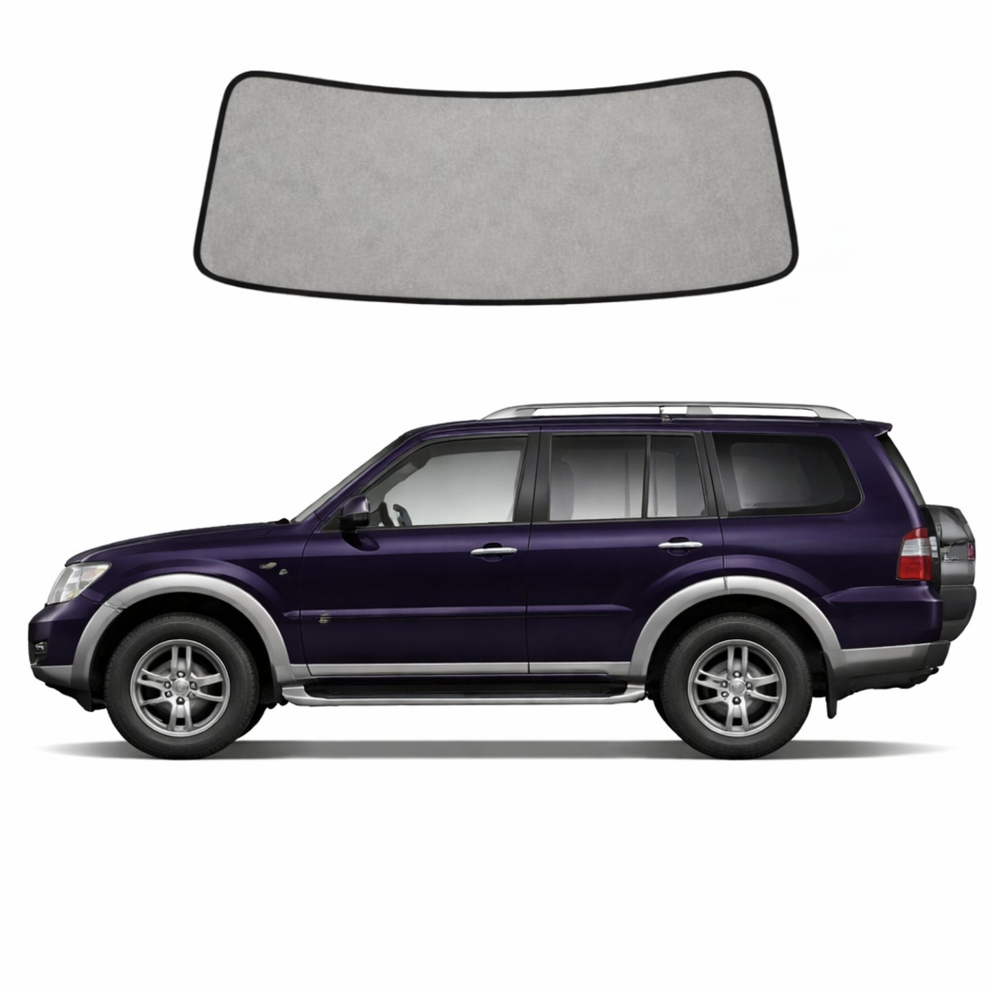 Mitsubishi Pajero/Montero/Shogun 4th Generation Front Windscreen Sun Shade (V80; 2007-2021)