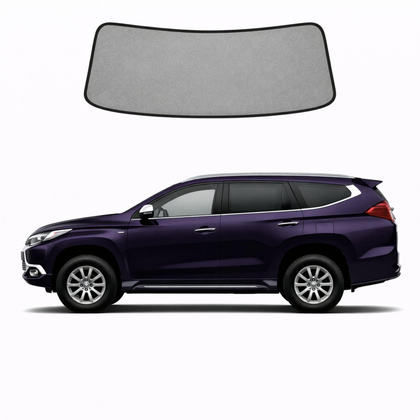 Mitsubishi Pajero Sport/Montero Sport/Shogun Sport 3rd Generation Front Windscreen Sun Shade (QE/QF/QG Series; 2015-Present)