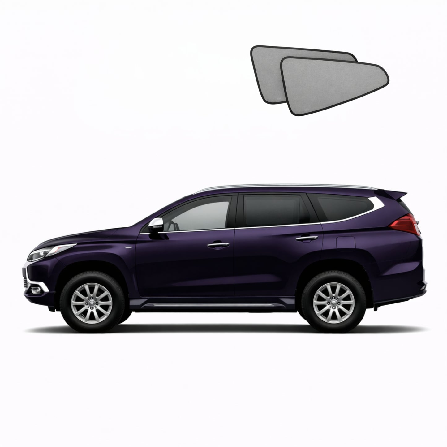 Mitsubishi Pajero Sport/Montero Sport/Shogun Sport 3rd Generation Port Window Shades (QE/QF/QG Series; 2015-Present)