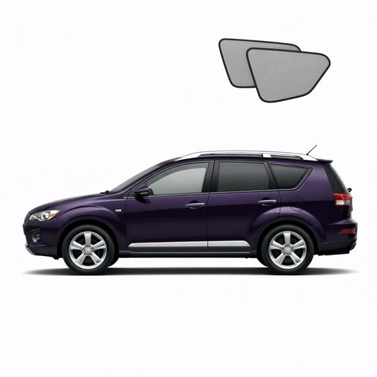 Mitsubishi Outlander 2nd Generation | Peugeot 4007 | Citroen C-Crosser Port Window Shades (CW/XG/XH; 2006-2012)
