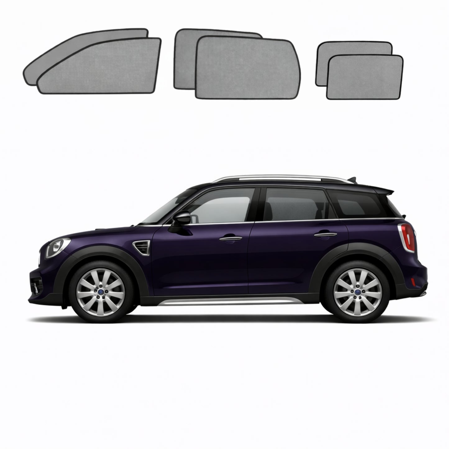 MINI Countryman 2nd Generation Car Window Shades (F60; 2017-2023)