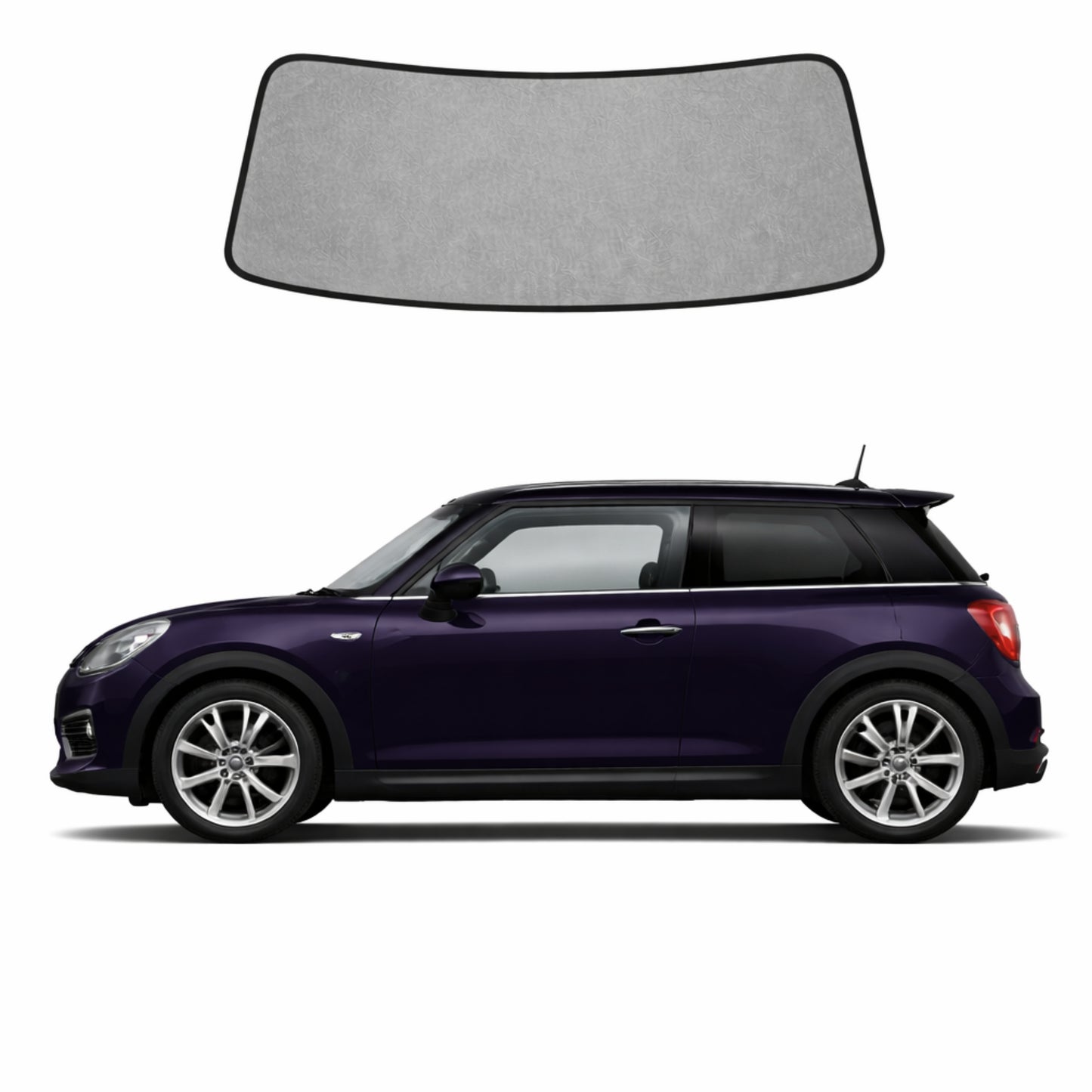 MINI Cooper/Hatch/Convertible 3rd Generation Front Windscreen Sun Shade (F55/F56/F57; 2013-2024)