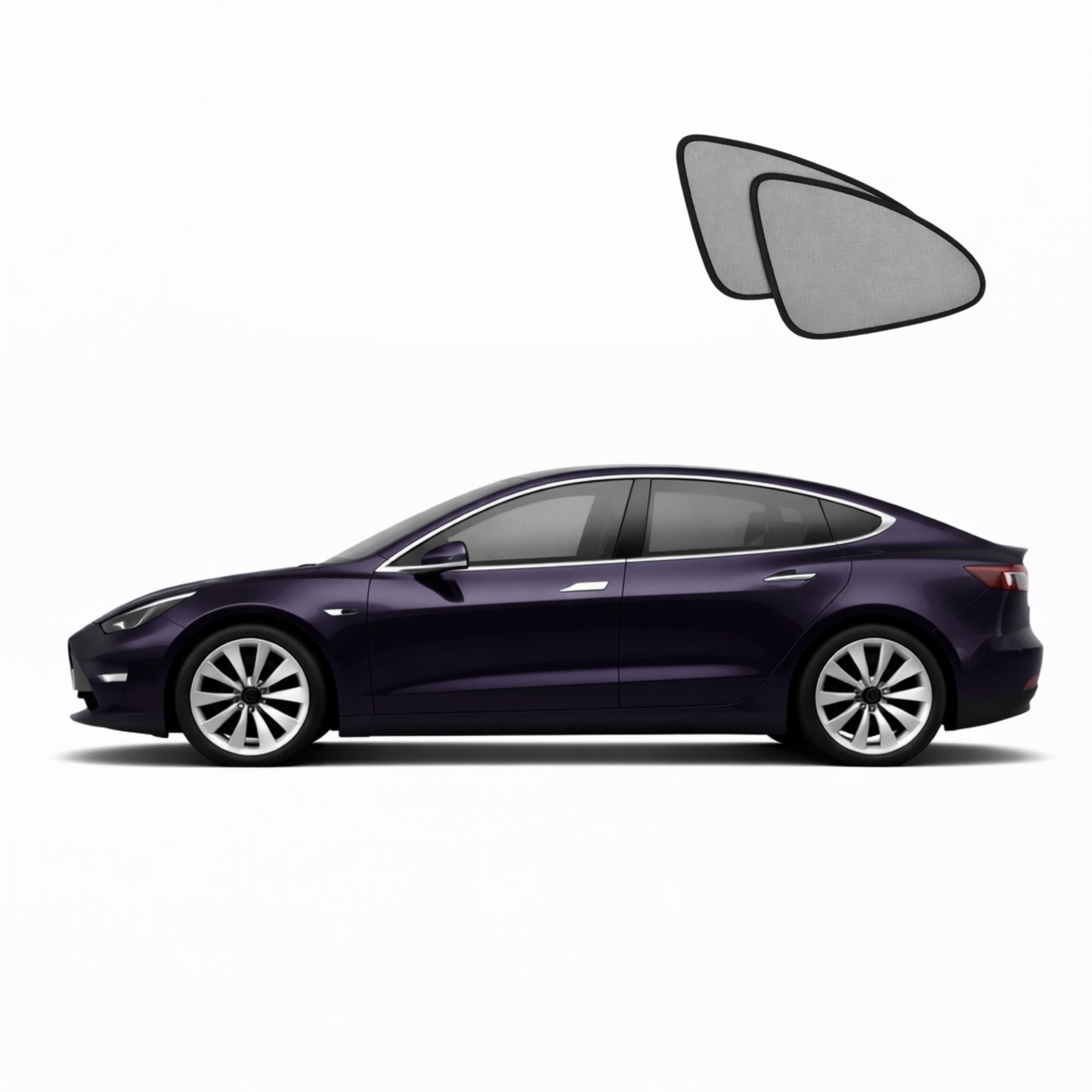 Tesla Model 3 Port Window Shades (2017-Present)