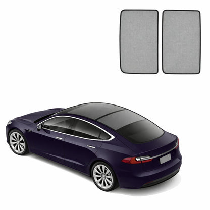 Tesla Model S Panoramic Glass Shade (2 Pieces) (2012-2018)