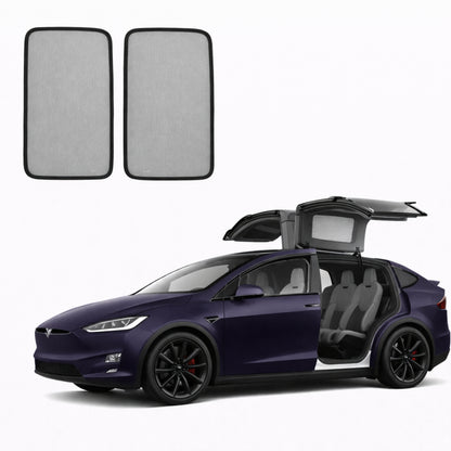 Tesla Model X Falcon Wing Panoramic Glass Shade (2015-Present)