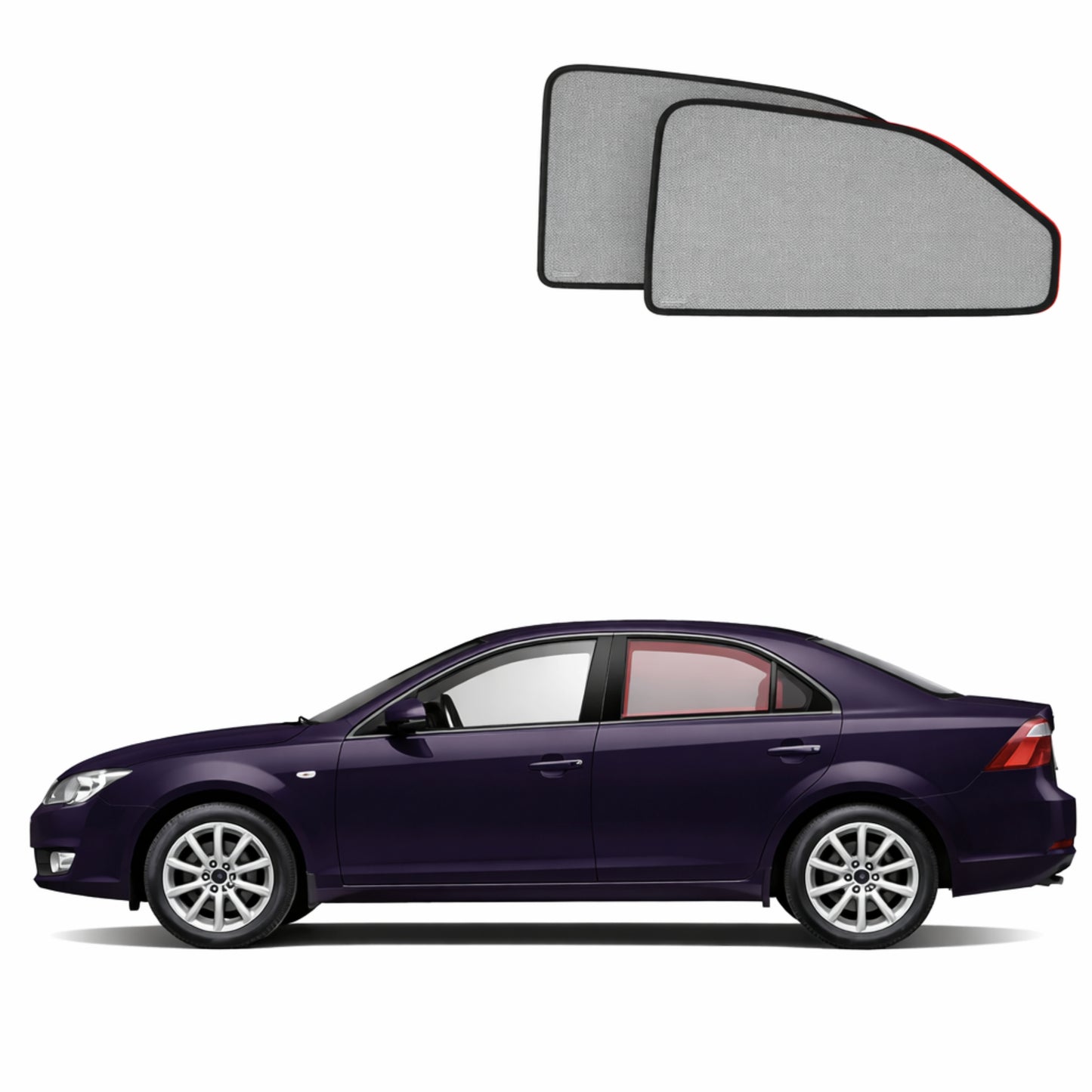 Ford Mondeo Sedan | Mercury Mystique 2nd Generation Car Rear Window Shades (MK2; 2000-2007)