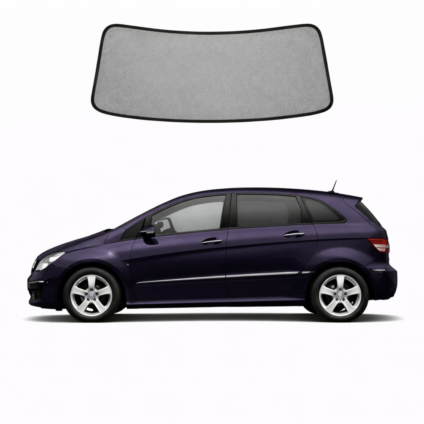 Mercedes-Benz B-Class 1st Generation Front Windscreen Sun Shade (W245; 2005-2011)