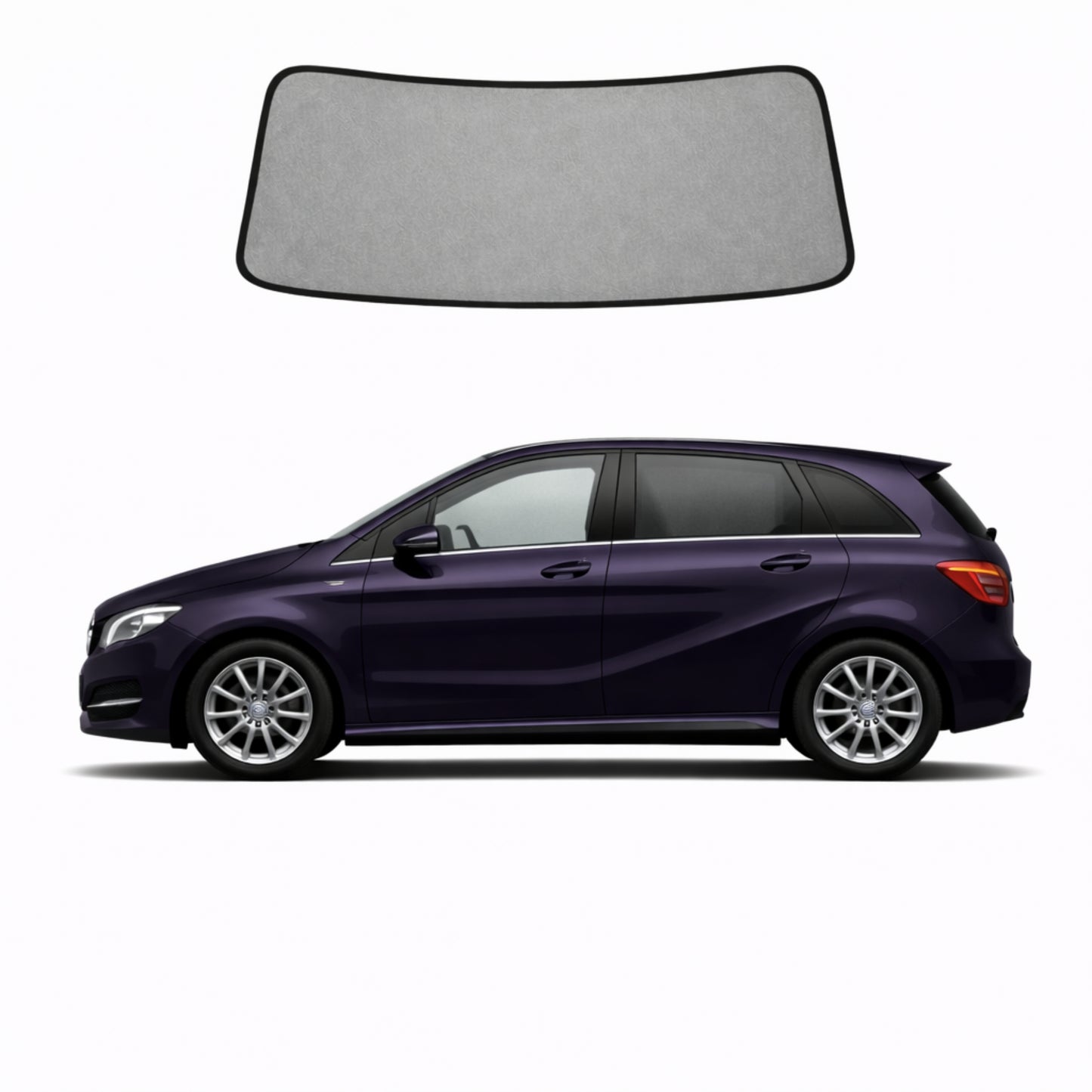 Mercedes-Benz B-Class 2nd Generation Front Windscreen Sun Shade (W246; 2012-2018)