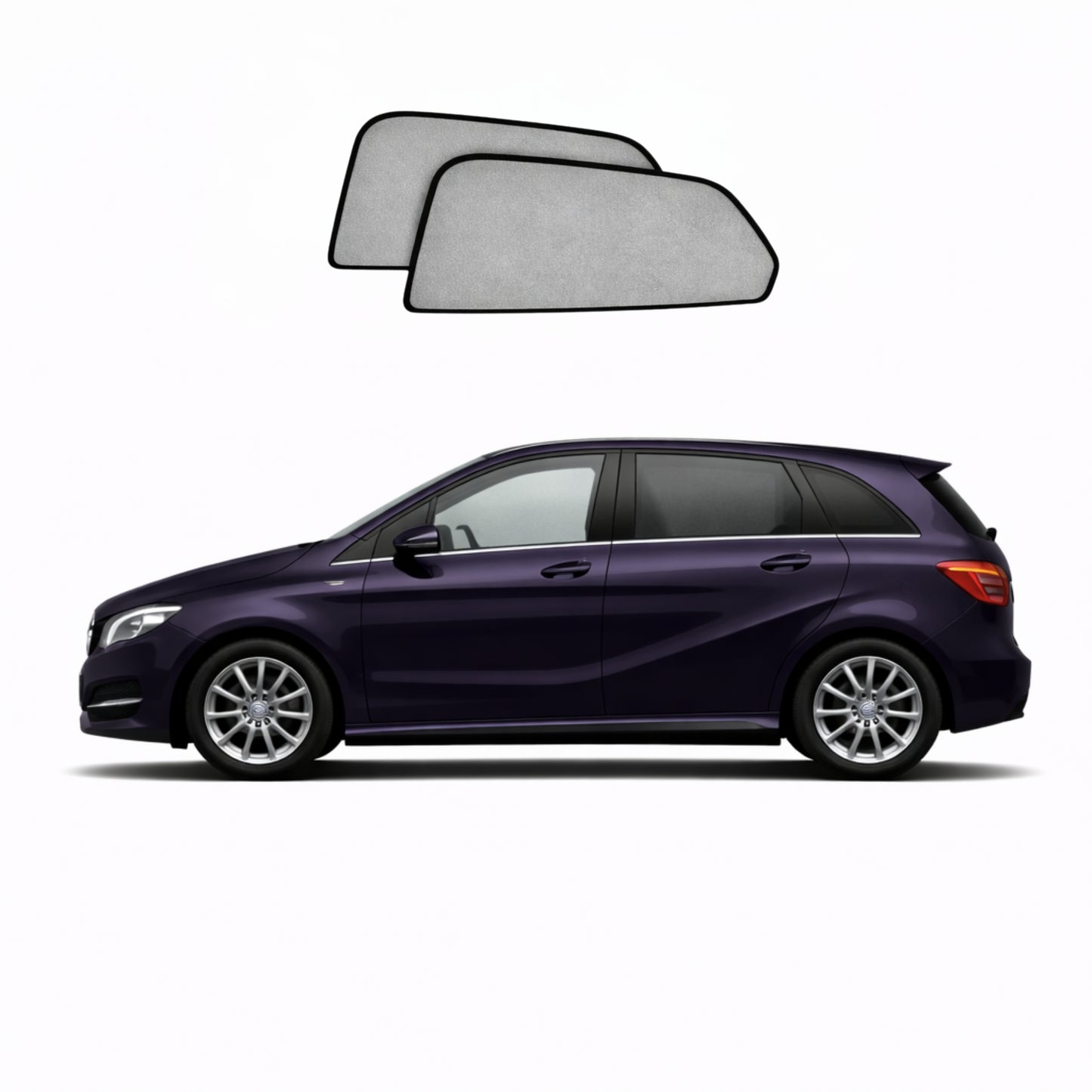 Mercedes-Benz B-Class 2nd Generation Car Rear Window Shades (W246; 2012-2018)