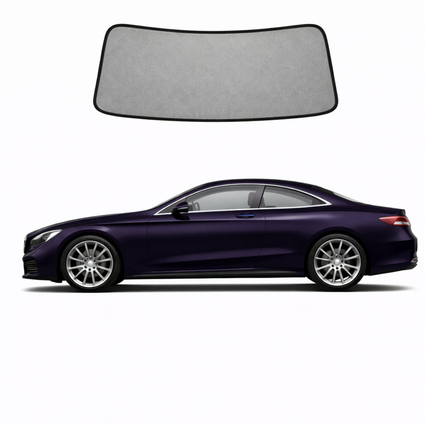 Mercedes-Benz S-Class Coupe/Convertible 6th Generation Front Windscreen Sun Shade (A217/C217; 2015-2021)