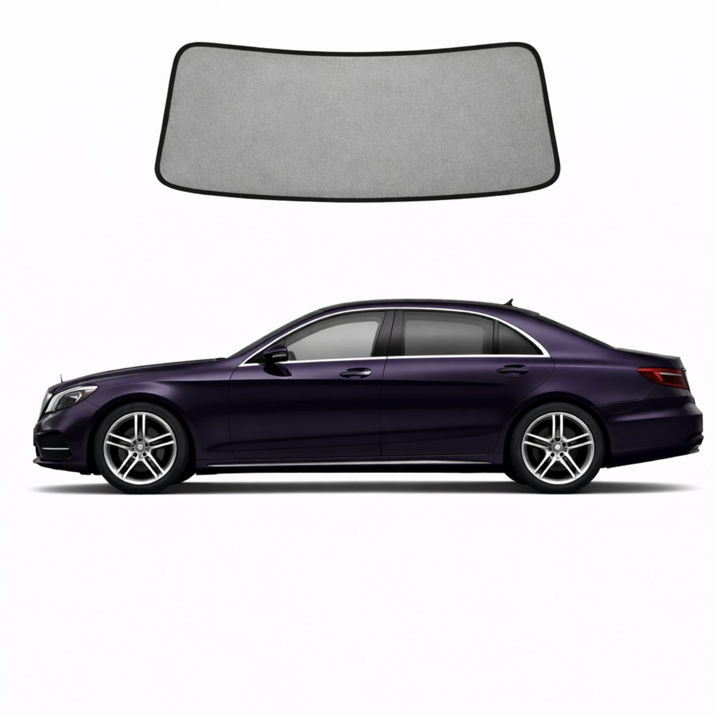 Mercedes-Benz S-Class Sedan 6th Generation Front Windscreen Sun Shade (W222; 2013-2020)