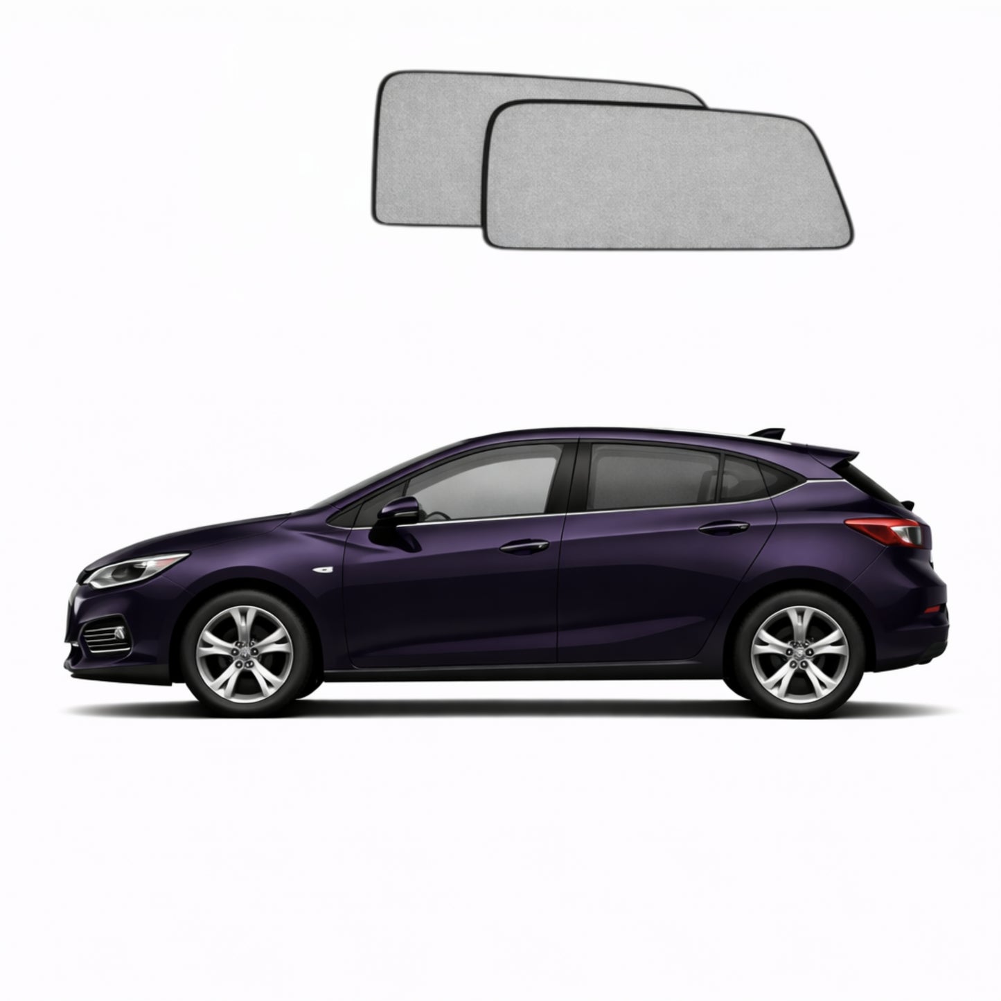 Holden Astra 7th Gen | Chevrolet Cruze Sedan 2nd Gen Car Rear Window Shades (BK/BL/J400; 2016-2020)